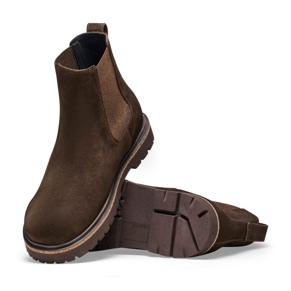 Highwood M Mocca Suede Leather
