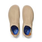 Highwood W Taupe Suede Leather