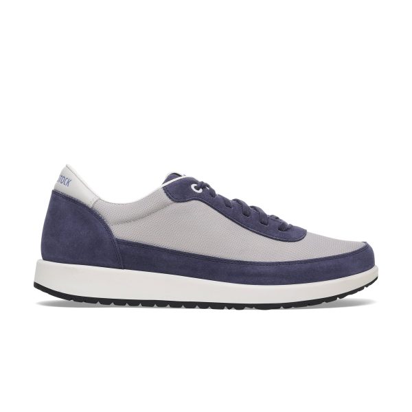 Honnef City Indigo/Stone Coin Nylon Mesh/Suede Leather