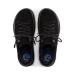 Honnef Low Black Suede Leather