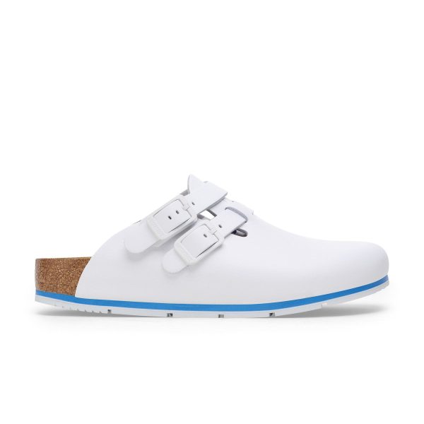 Kay Pro White PU Coated Natural Leather