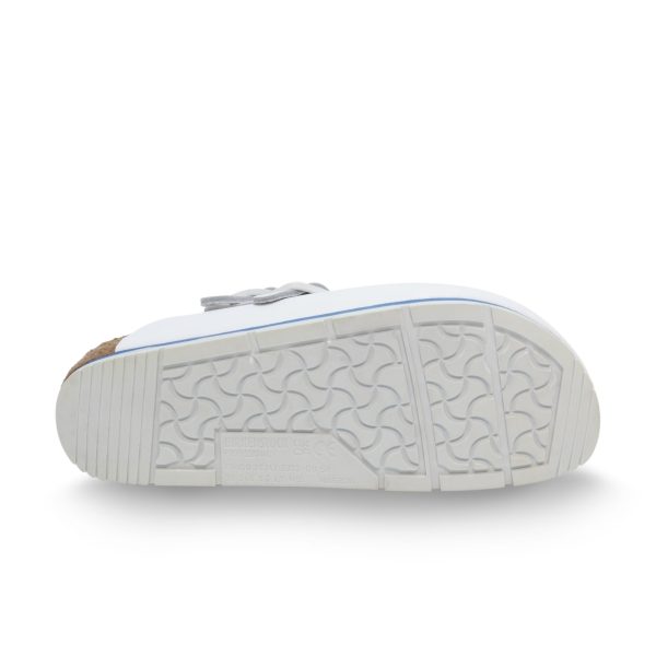 Kay Pro White PU Coated Natural Leather