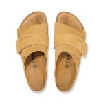 Kyoto Corduroy Cork Brown Embossed Suede Leather