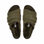 Kyoto Shearling Thyme Suede Leather/Shearling