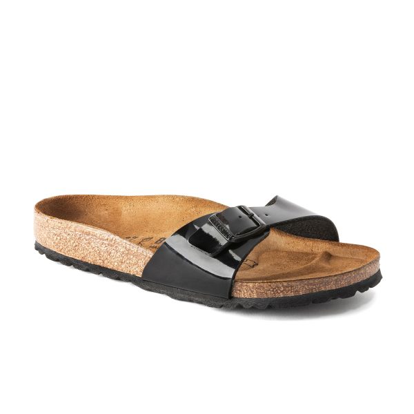 Madrid Black Patent Birko-Flor