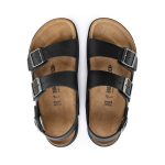 Milano Cross Town Arctic Black Waxy Leather