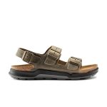 Milano Cross Town Arctic Faded Khaki Waxy Leather