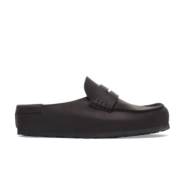 Naples Wrapped Black Oiled Leather