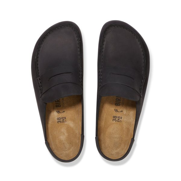 Naples Wrapped Black Oiled Leather