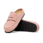 Naples Wrapped Pink Clay Suede Leather