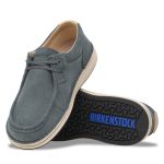 Pasadena Basalt Grey Suede Leather