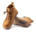 QS 700 Steel Cap Camel Smooth Leather