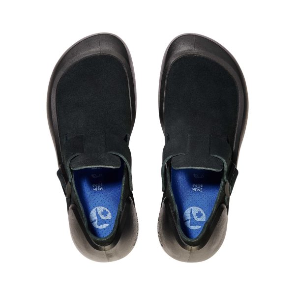 Reykjavik Black Nubuck Leather