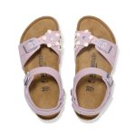 Rio Kids Adjustable Strap Flowers Faded Purple Birko-Flor