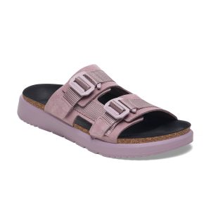 Shinjuku 2 Strap Faded Purple Nubuck Leather/Textile