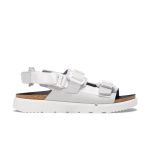 Shinjuku Antique White Natural Leather/Textile
