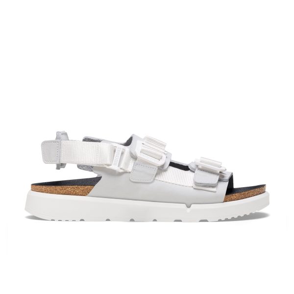 Shinjuku Antique White Natural Leather/Textile
