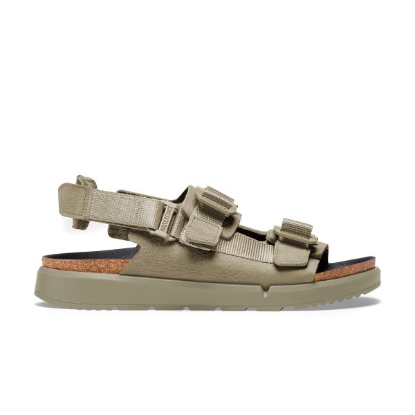 Shinjuku Eucalyptus Nubuck Leather/Textile