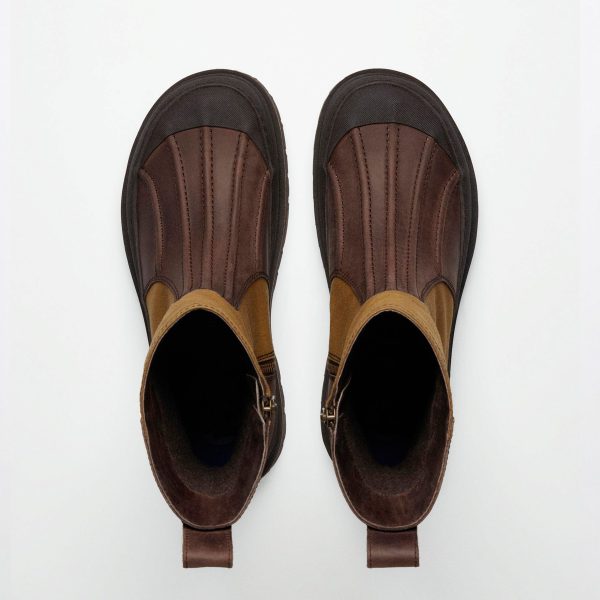 Skykomish Dark Tan Tin Cloth/Oiled Leather