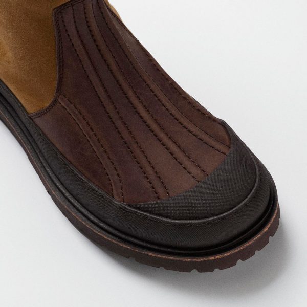 Skykomish Dark Tan Tin Cloth/Oiled Leather