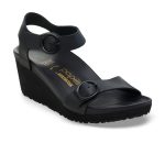 Soley Ring-Buckle Black Smooth Leather