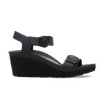 Soley Ring-Buckle Black Smooth Leather