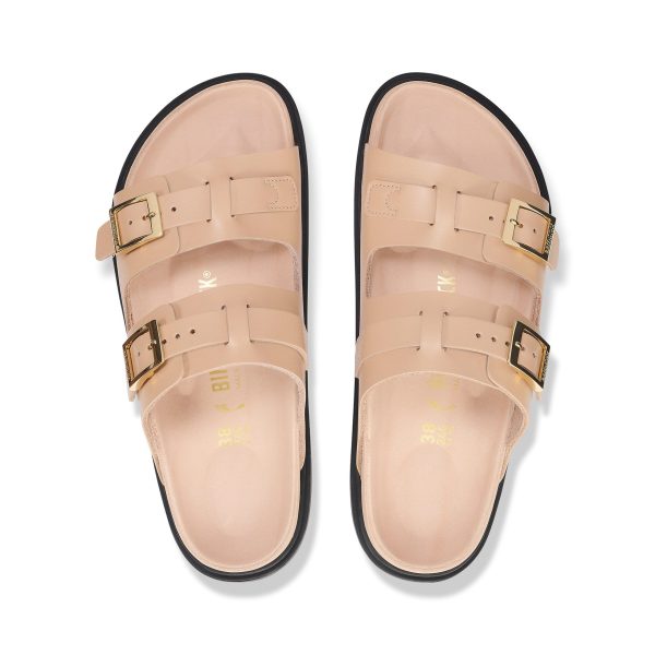 St. Barths Exquisite New Beige Natural Leather