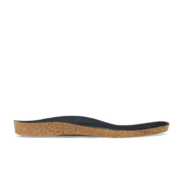 Super Birki Footbed Black Textile