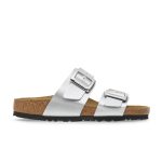 Sydney Cushion Buckle Silver Birko-Flor