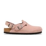 Tokio Pink Clay Suede Leather