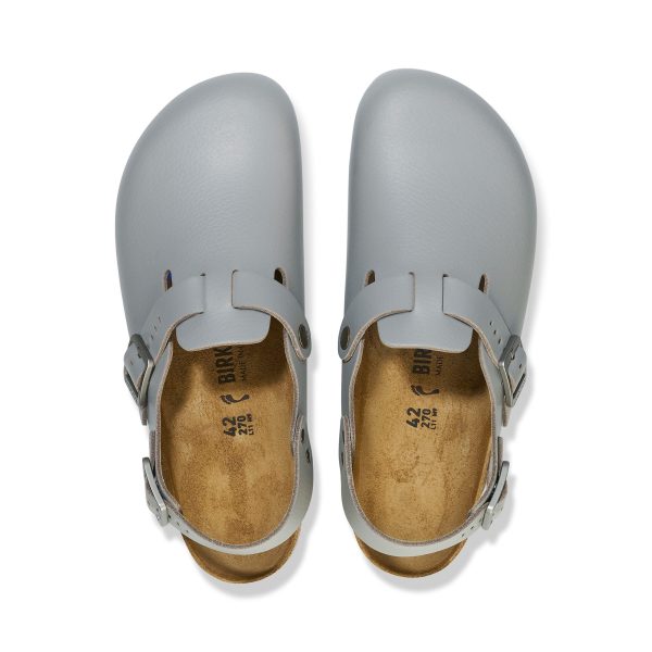 Tokio Pro Grey PU Coated Natural Leather