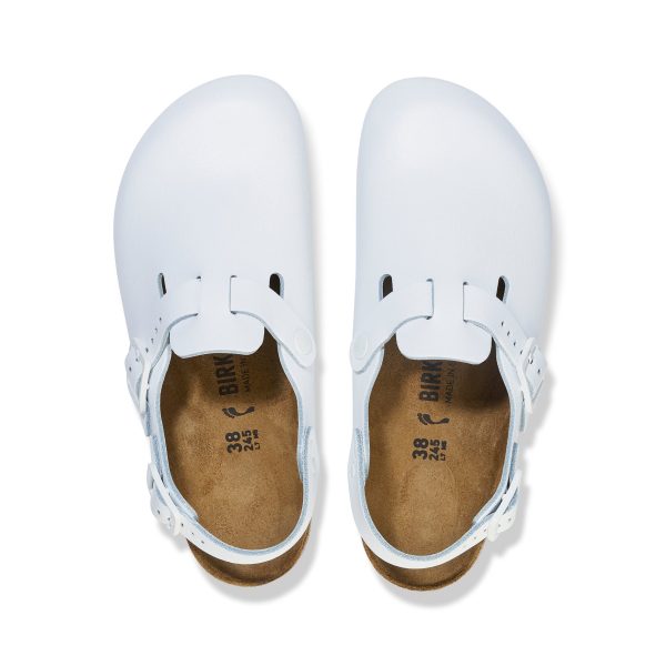 Tokio Pro White PU Coated Natural Leather