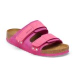 Uji Fuchsia Tulip Nubuck/Suede Leather