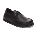 Utti Lace Black Grained Leather
