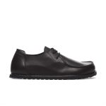 Utti Lace Black Grained Leather