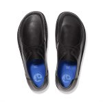 Utti Lace Black Grained Leather