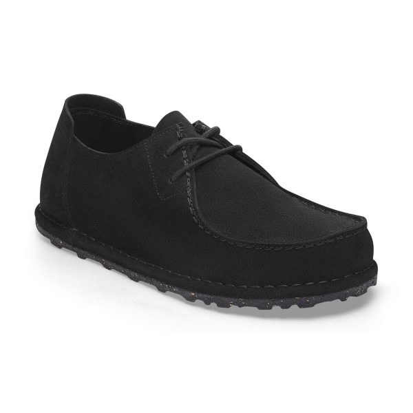 Utti Lace Black Suede Leather