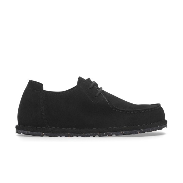 Utti Lace Black Suede Leather