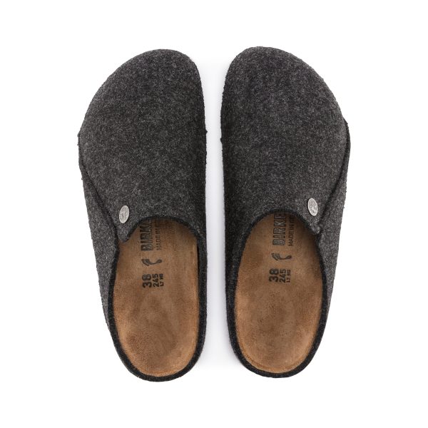 Zermatt Anthracite Wool Felt