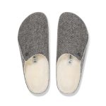 Zermatt Shearling Herringbone Dark Grey Felt/Shearling