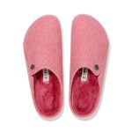Zermatt Shearling Fuchsia Tulip Wool Felt