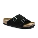 Zurich SFB Black Suede Leather