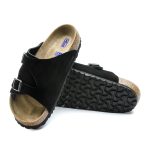 Zurich SFB Black Suede Leather