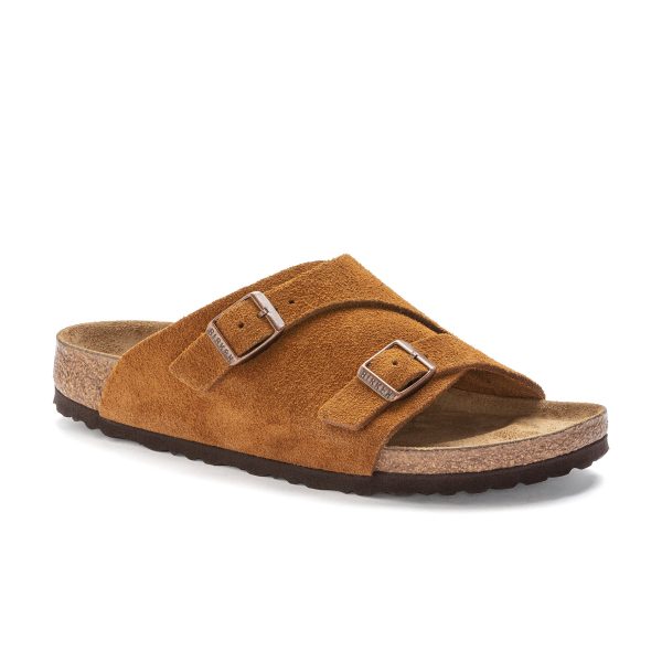 Zurich Mink Suede Leather