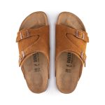 Zurich Mink Suede Leather
