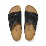Zurich Tech Black Suede Leather