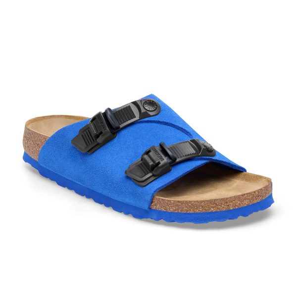 Zurich Tech Ultra Blue Suede Leather
